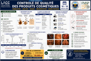 formation douala contrôle qualité des cosmétiques